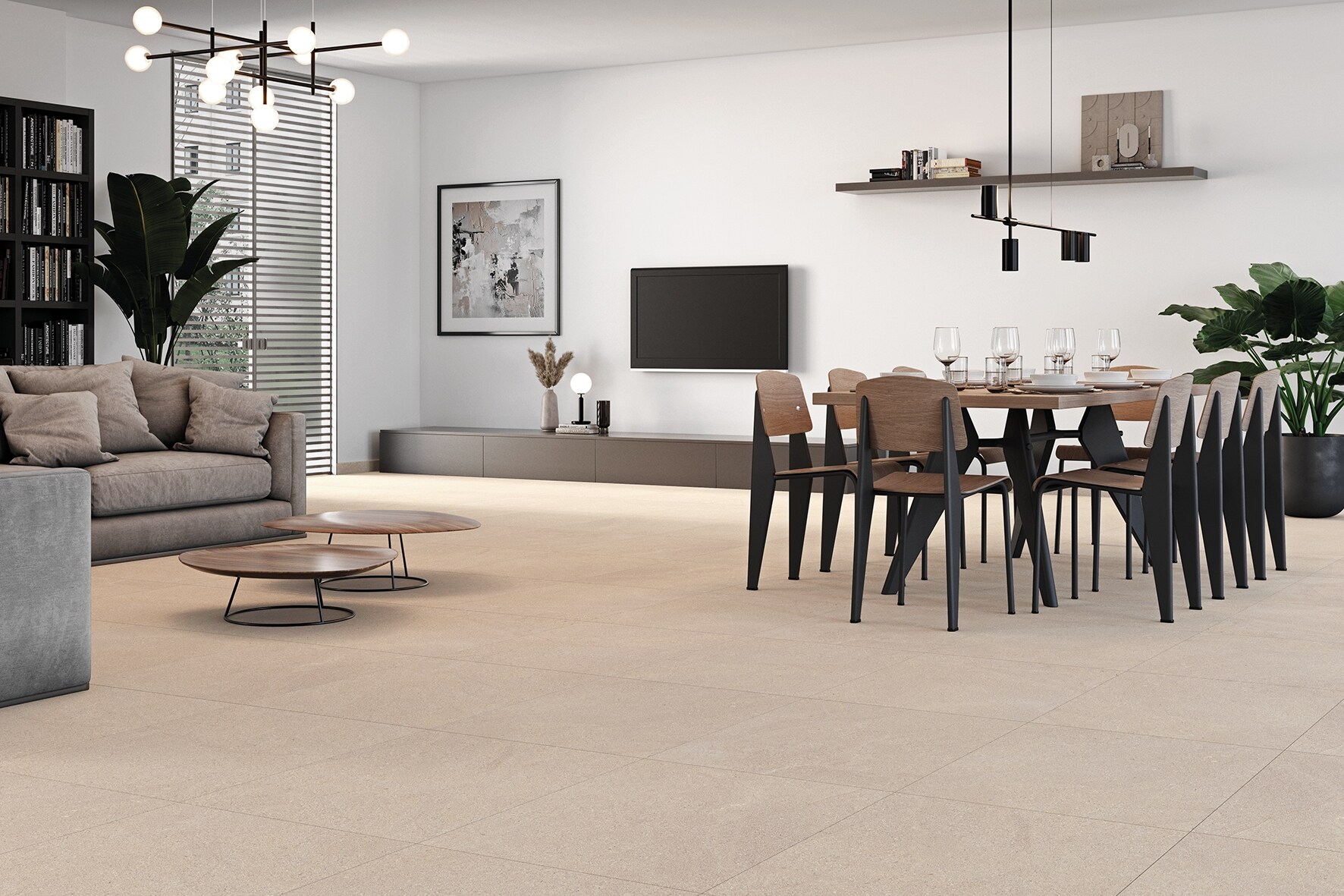 Bodenfliese DUNESTONE sand 60x60