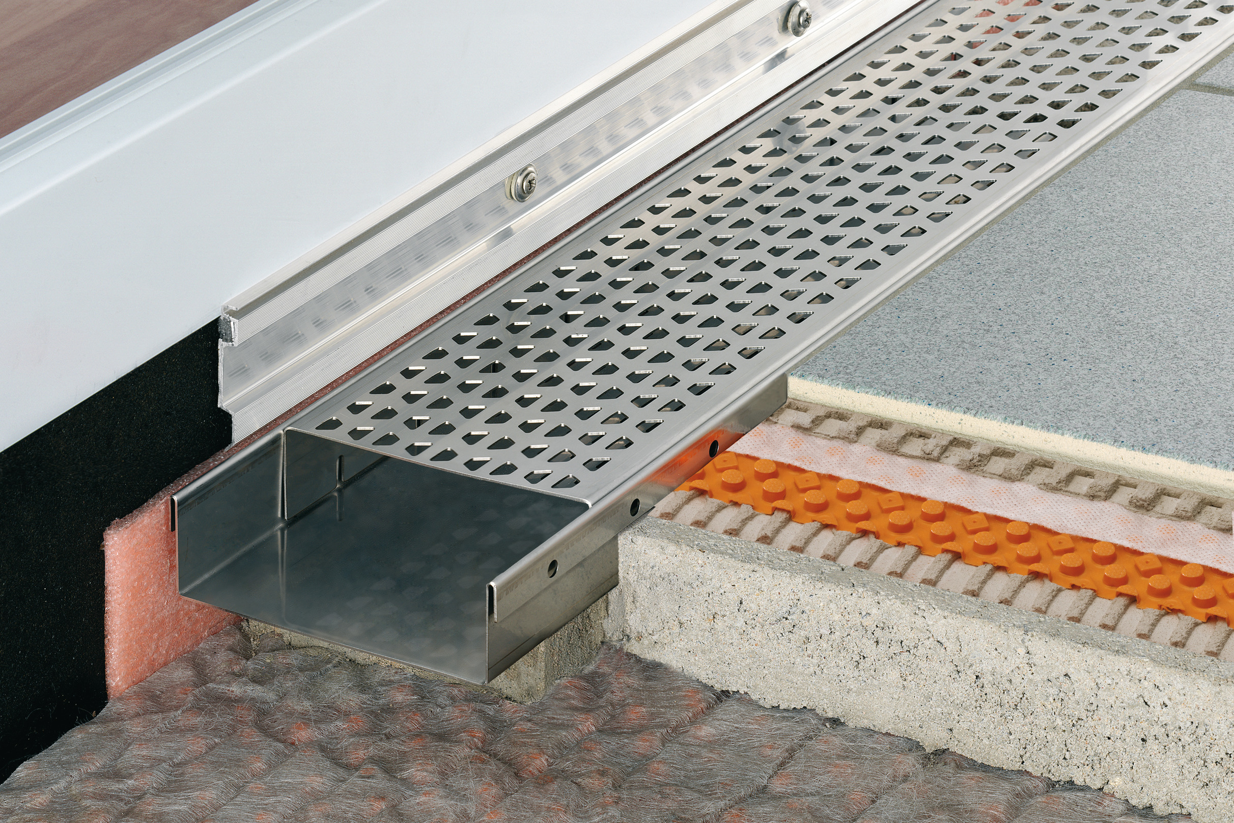 TROBA-LINE-TLG 1,0m Drainrinne H=40mm B=1