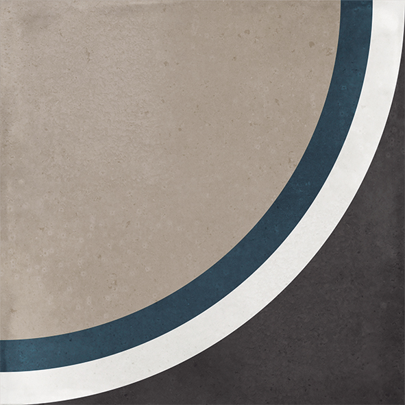 Wandfliese SMALL Arco black 10x10