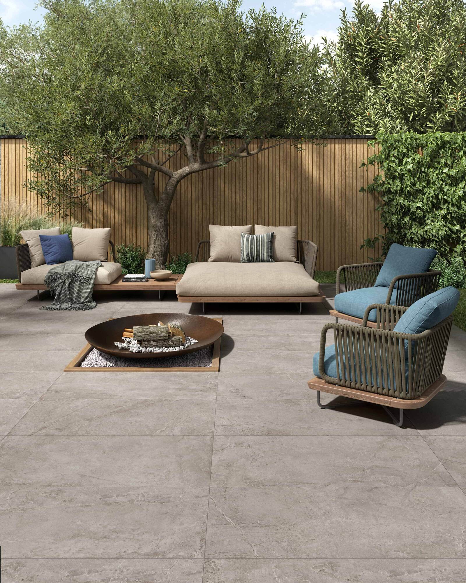 Outdoor-Fliese EVOLUTION sugar 60x120