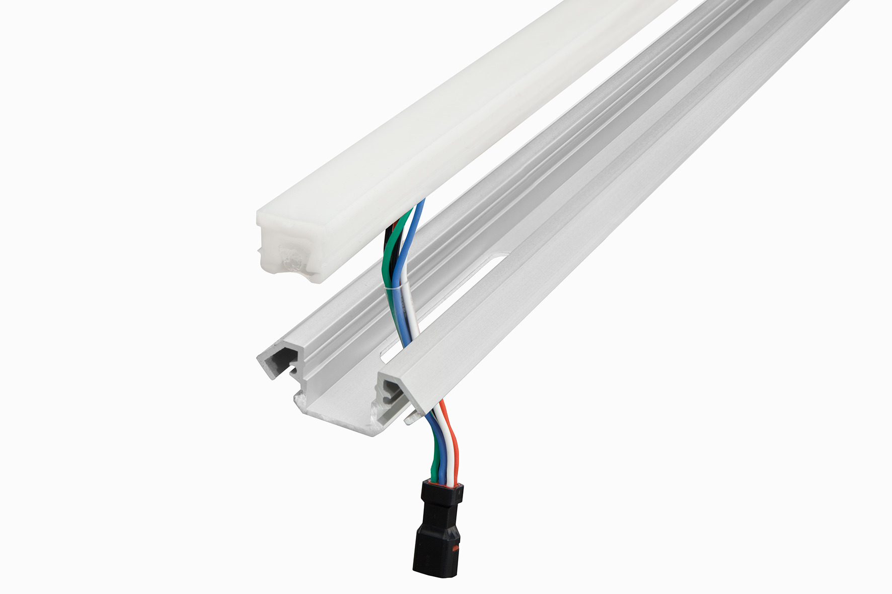 LIPROTEC-LLEP-AE 2,5m RGBW Aufnahmeprofil