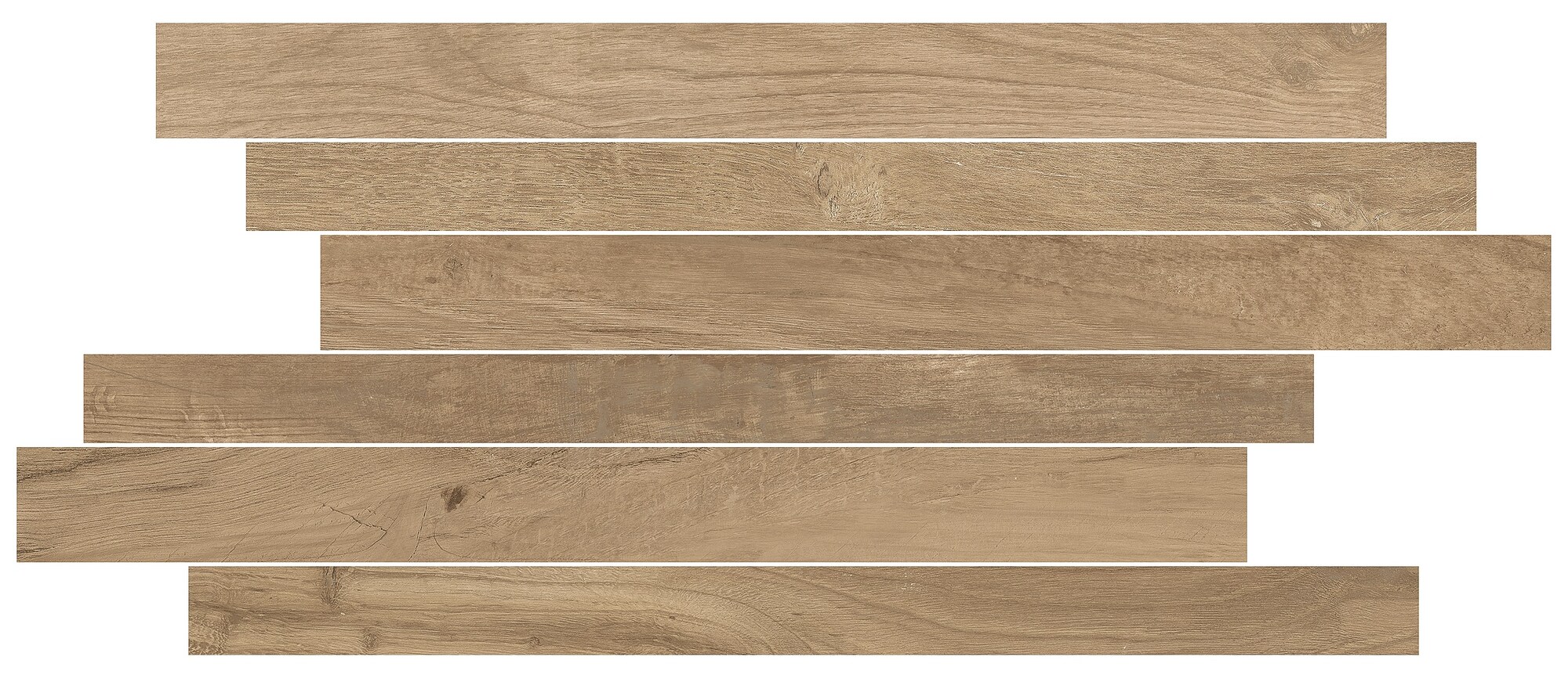 Mosaik WOODLAND Stick oak 20x40