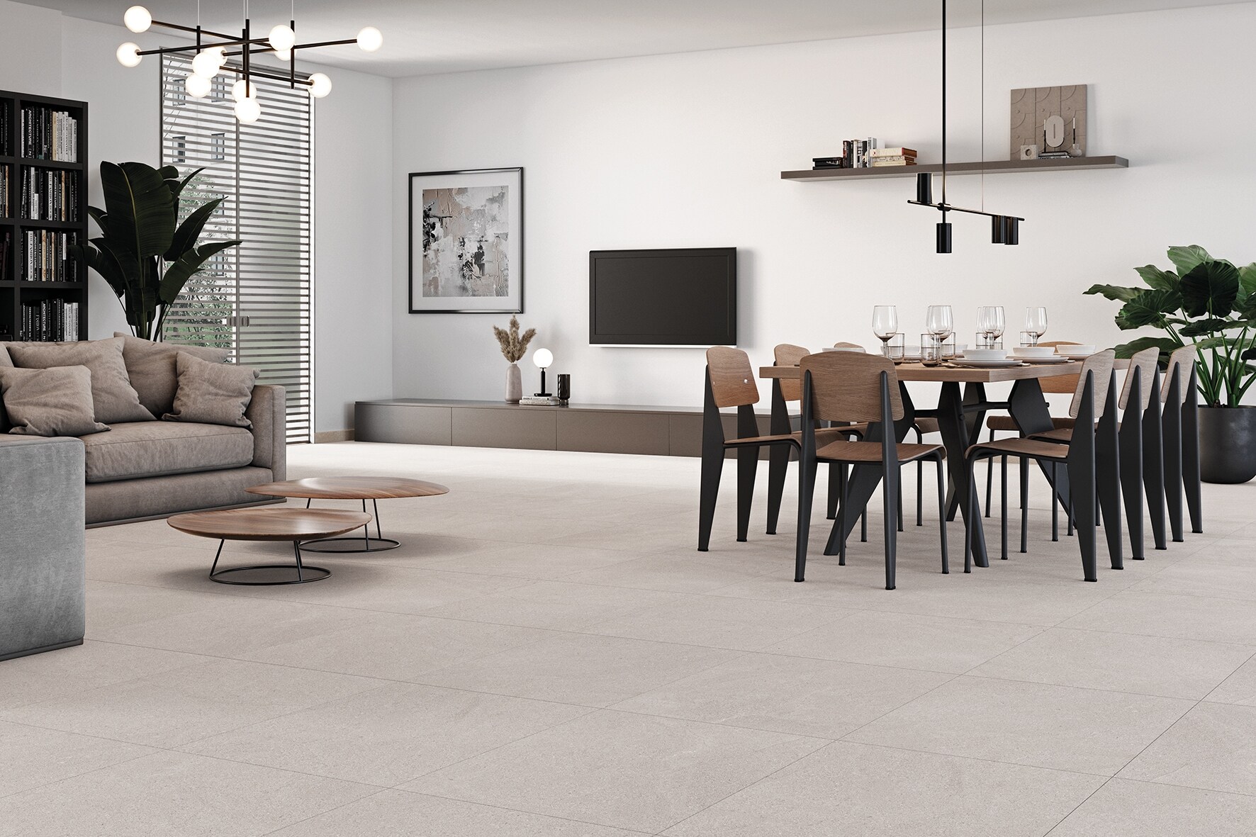 Bodenfliese DUNESTONE ivory 60x60