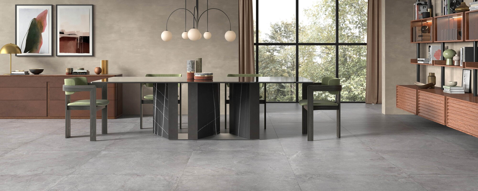 Bodenfliese EVOLUTION grey 100x100