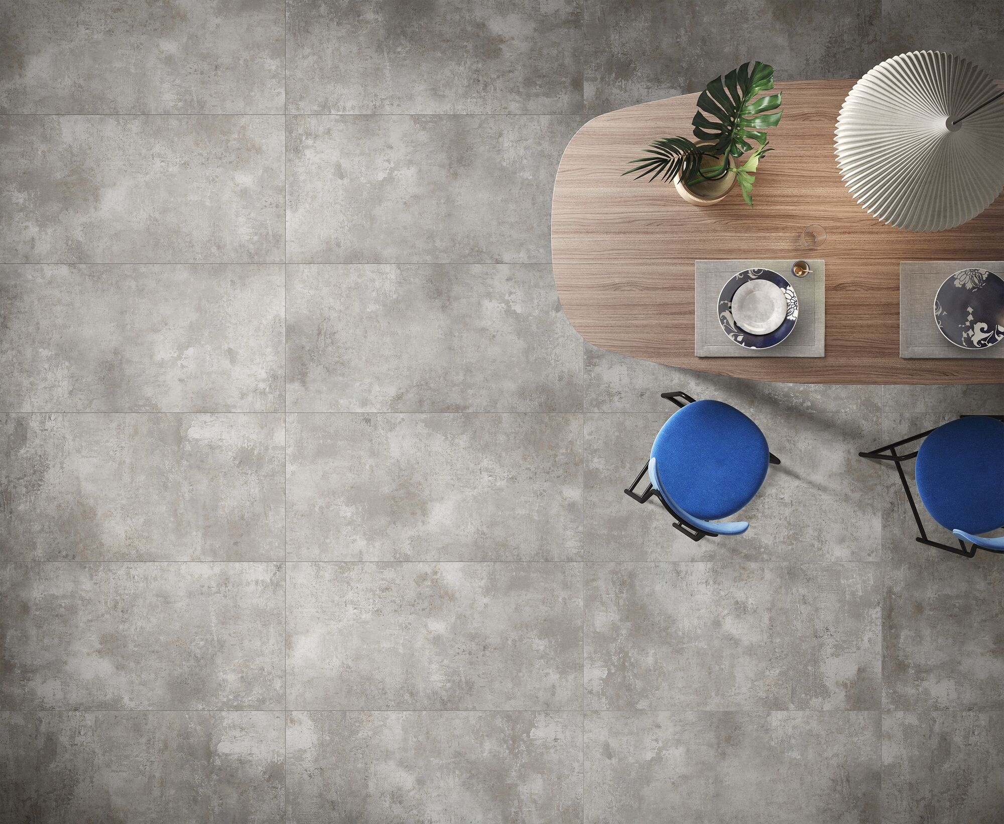 Bodenfliese Paint grey 60x120