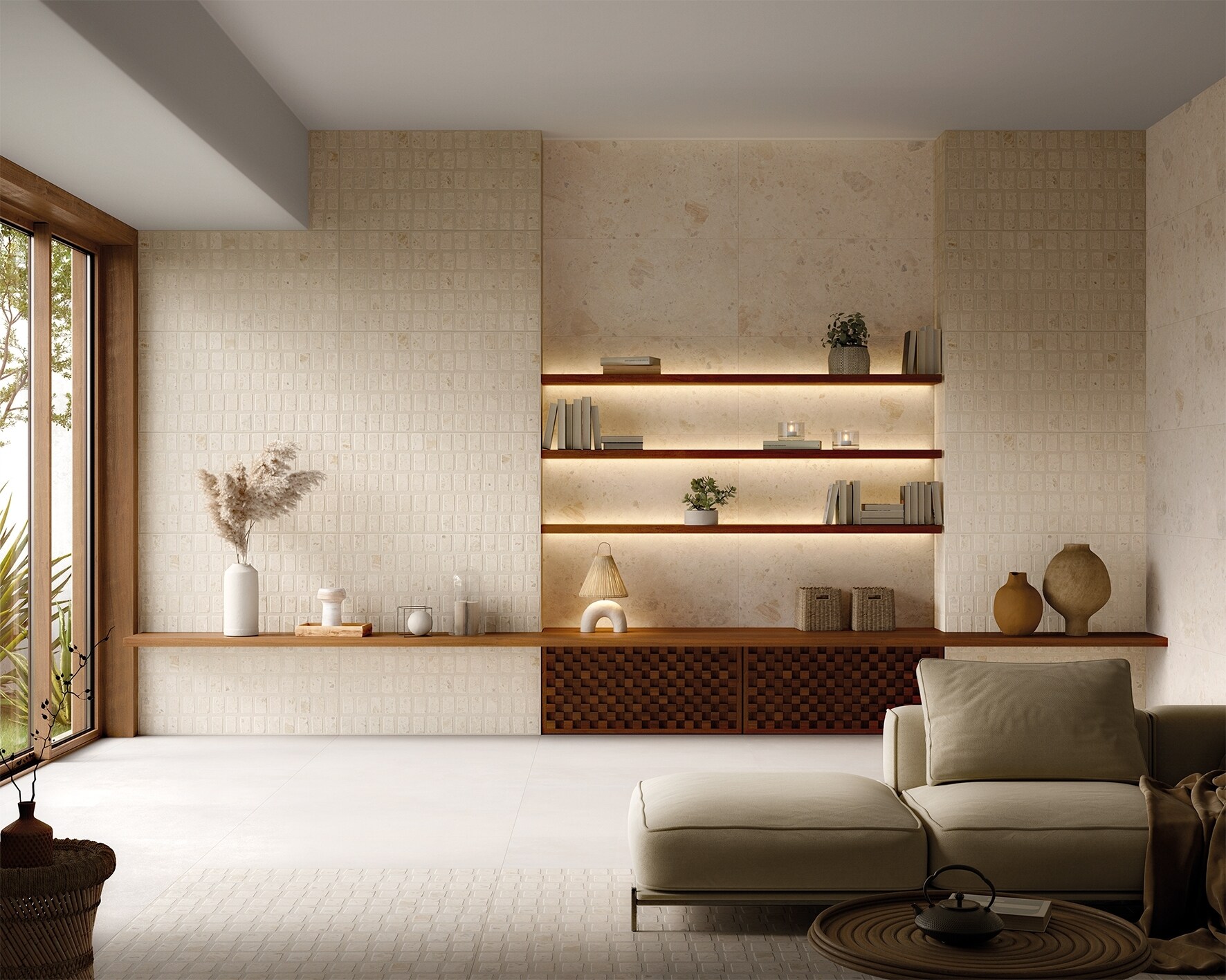 Bodenfliese Ambrosia sand 60x60