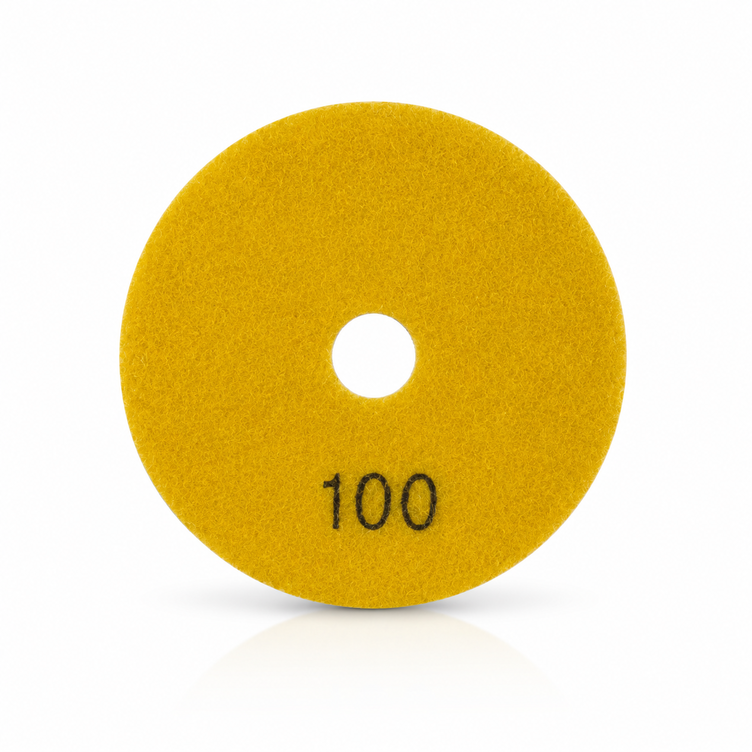 Diamant-Schleifpad Profi-Plus gelb K100